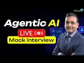 Agentic AI Engineer Mock Interview RAG AI Agents LLMs MLOps
