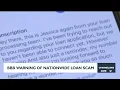 BBB warning of nationwide loan scam