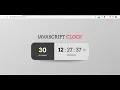 how to create clock in javascript Create a Digital Clock Using HTML CSS JavaScript