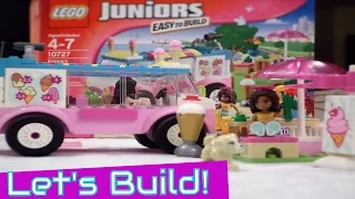Speed Build Lego Friends Emma's Ice Cream Truck 10727 | Unboxing