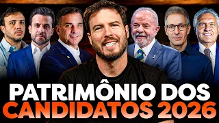 QUEM TEM MAIS DINHEIRO, LULA OU FLÁVIO BOLSONARO? | Patrimônio dos CANDIDATOS À PRESIDÊNCIA 2026!