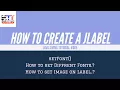 JLabel Font Image Java Swing Tutorial