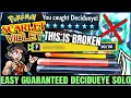 How to Solo 7 Star Decidueye in 1 Attack Easy Every Time - Best Raid Guide