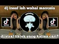 Download Lagu DJ INSAF LAH WAHAI MANUSIA || DJ VIRAL TIKTOK TERBARU 2023!!