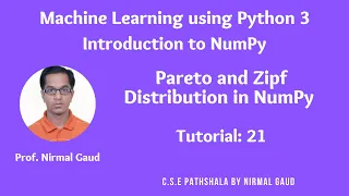 Introduction to NumPy Tutorial 21 Pareto and Zipf Distribution in NumPy