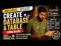 How to Create a Database Table in MySQL Class 12 Python Project Brain Gym Management System