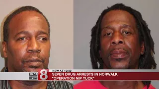 7 arrests made in Norwalk after investigation of Fentanyl-laced heroin sales