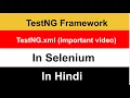 Detailed structure of TestNG xml file TestNG Testing Framework TechiePraveen