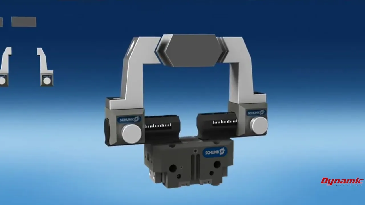 SCHUNK 3D machine animation introduction video