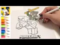 MINECRAFT COLORING PAGES FOR KIDS 0002