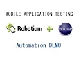 Robotium Recorder - Eclipse IDE Plugin