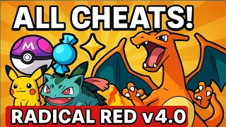 All Working Cheat Codes for Pokemon Radical Red v4 0 2025 Guide