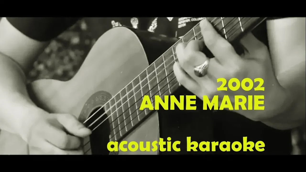 Anne-Marie - 2002 ( Acoustic Karaoke )