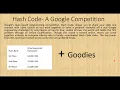 Hash Code 2021 Google s team-based programming competition Maximum prize to be won USD 4000