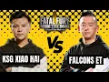 Download Lagu FF:CotW KSG Xiao Hai (Hotaru) Vs Falcos ET (Hokotumaru)  Finally 2 strong Master Face road to Finals