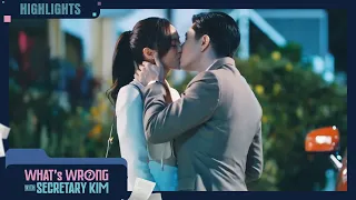 brandon gives kim a goodbye kiss whats wrong with secretary kim