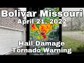 Bolivar Missouri - Tornado Warning