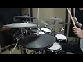 【凶乱令嬢 OP】リスポーン!! ドラム叩いてみた 【Drumcover】【角巻わため】【ホロライブ】