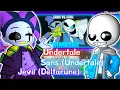 Undertale React To Sans (Undertale) Vs Jevil (Deltarune) [Request]