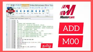 How to add G code and M code in Mastercam NC Post - CNC Training