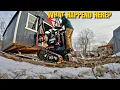 Watch This Track Mule Haul Away a Shed Fire Damage