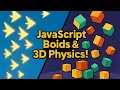 Recreating Classic Flocking Behavior Using JavaScript 3D Physics