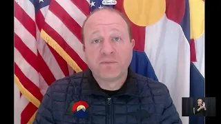 News conference Polis announces Dial 2 0 allowing Denver and other large counties 50 capacity