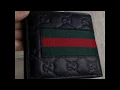495 Gucci Signature Web Wallet Review Unboxing