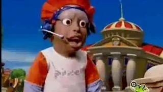 lazy town tirando o lixo 1