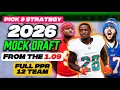 The BEST Fantasy Football Draft Strategy From Pick 2026 ESPN Mock Draft