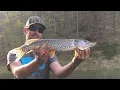 Fishing a BIG LAKE in Pennsylvania KINZUA DAM SMALLMOUTH BASS and NORTHERN PIKE