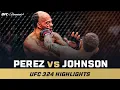 WILD FIRST-ROUND FINISH Alex Perez vs Charles Johnson UFC 324 Mini Fight Highlights