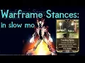 Warframes Stances in Slow Mo Twirling Spire