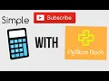 How to create a simple command line calculator in Python