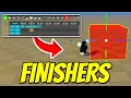 How To MAKE FINISHERS In The Strongest Battlegrounds SKILL BUILDER V2 Roblox TSB