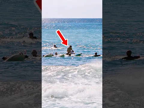This rescue of a toddler will give you chills 🥺 #bondirescue #lifeguard #beach #shortsfeed
