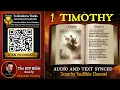 54 The Book 1 TIMOTHY KJV Read By Alexander Scourby and TEXT Synced Together