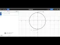 How to use Desmos Circles