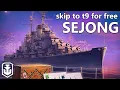 The 'Underrated' Pick - Sejong Free T9 Christmas 2025 (World of Warships)