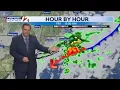 WPRI 12 Weather Forecast for 26 Showers arrive this evening
