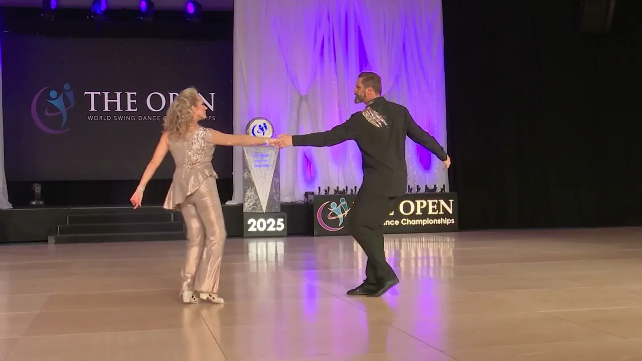 Ryan Pflumm and Teresa TJ Flowers - Pro-Am Sophisticated Follower Finalist - The Open 2025
