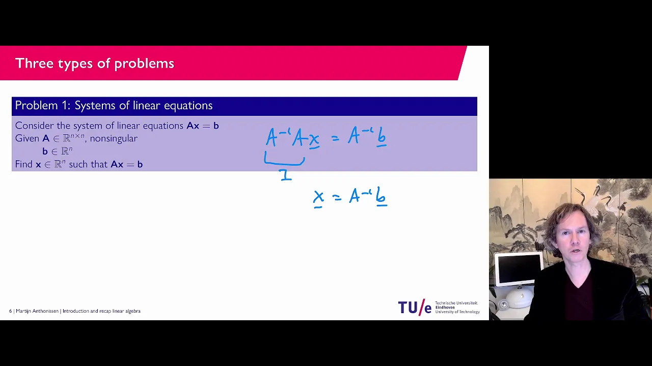 1-1 Introduction and recap linear algebra