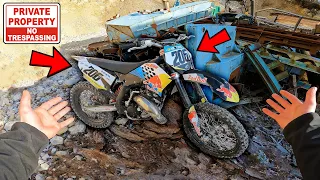 FOUND A FREE DIRT BIKE at a JUNKYARD Its Working