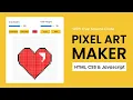 Pixel Art Maker With Javascript Step By Step Javascript Project