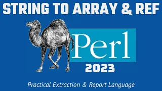 Perl Programming - String To Array Ref 2023