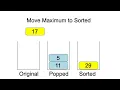 Use Selection Sort to Sort Stack Elements in Ascending Order