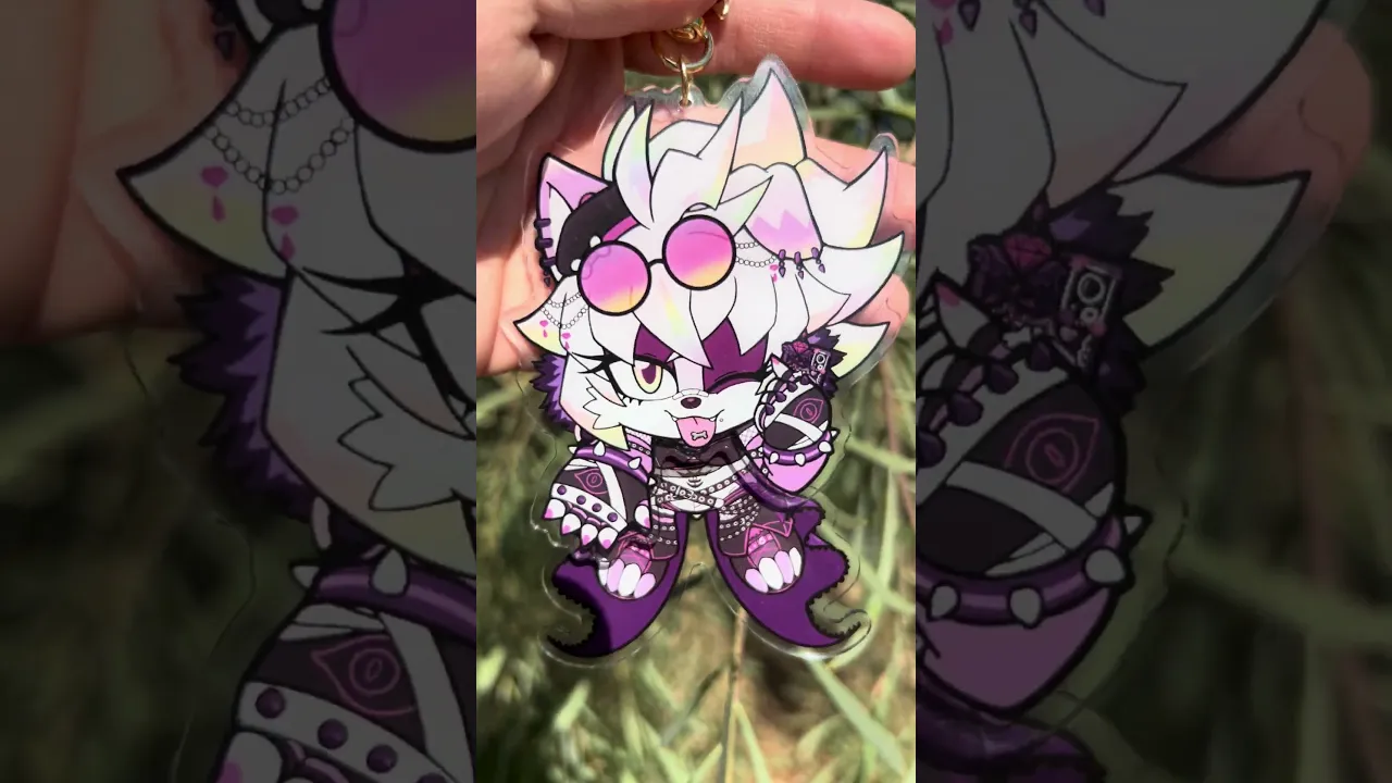 custom dangling keychain