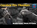 The Ultimate Full-Size Survival EDC Multitool for 2024 Titanium Axe Hammer Spade Knife Saw