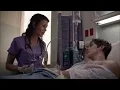 Teen Wolf 3x01 Melissa is checking Isaac at hospital. Sheriff ask Melissa about Braeden.