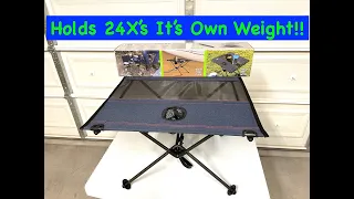Costco-Ultralight Camping Beach foldable table